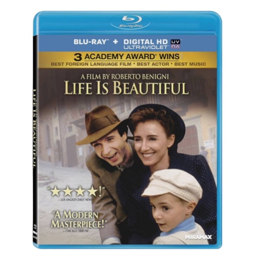 Life is Beautiful Movie Blu-ray Holocaust film Roberto Benigni